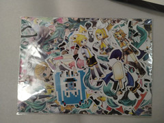 HATSUNE MIKU Sticker Variety Pack! 100+ Stickers/10 Sticker Sheets! Item DC1318