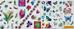 399+ stickers butterflies flower designs birds outdoor nature animals plants lot