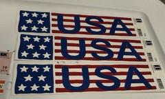 Lot Of 8 JOLEE’S BOUTIQUE Sticko Scrapbooking Sticker JULY 4 PATRIOTIC USA New!