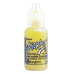Ranger, Stickles Glitter Glue, Yellow Glitter Glue, Yellow Stickles, Pastel