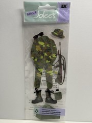 Jolee’s Sticko EK Success Scrapbooking Embellishments Lot Military Wedding.