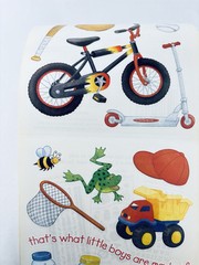 Vintage Sandy Lion Stickers Roll Little Boys Sheet Scrapbooking Sandylion Truck