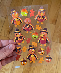 Vintage Full Sticker Sheets: Hallmark, AGC, Dennison, Sanrio+, You Choose!