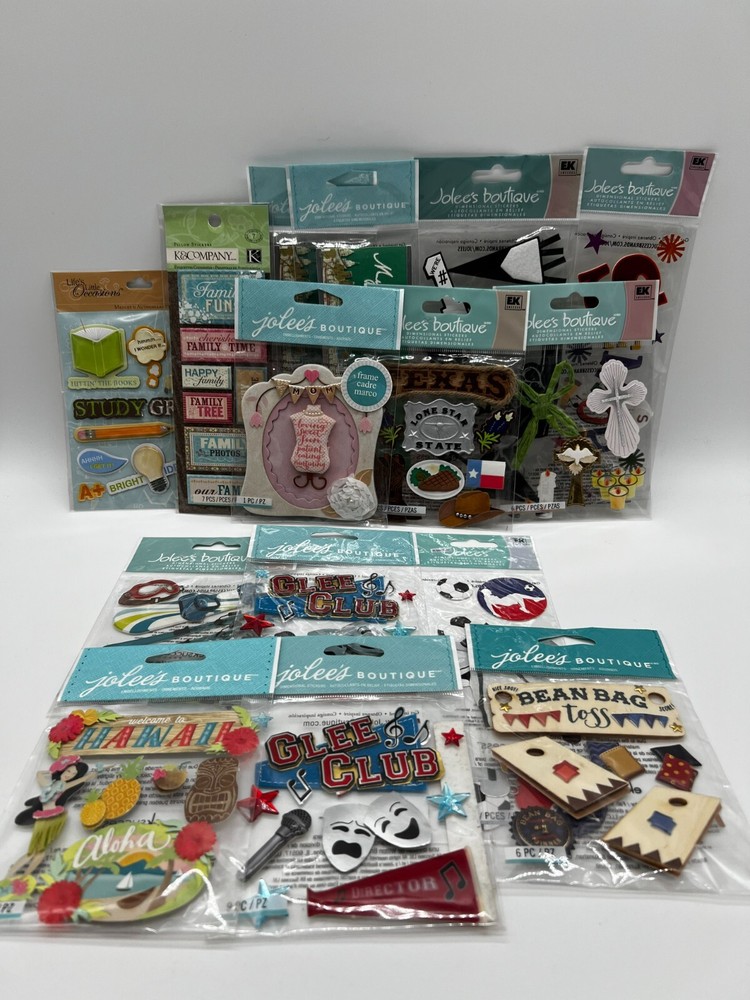 Jolee’s Stickers & More! NEW – You Choose at Drop Down; ships with tracking