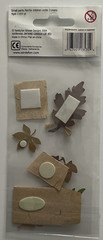 5 Pack Lot Dimensional Embellishments/Stickers for Scrapbooking/Paper Crafting