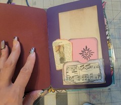 Handmade Junk Journal, Miniature Junk Journal And HUGE Ephemera & Handmade Lot