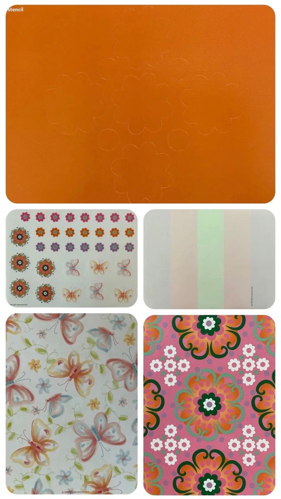 American Girl Crafts Stickers Stencils Stationery Lot of 5 NEW out of pack