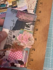 Unique Handmade Ephemera, Scrapbook,Junk Journal,tag,embellishment Mixed Media