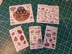 Joy Marie Vintage Lot Of 5 Sticker Sheets (For Colorbök) 90’s/00’s New