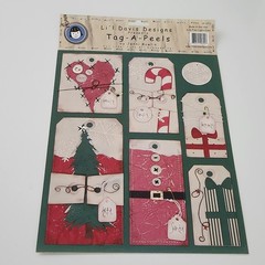 NEW Lot CHRISTMAS HOLIDAY Scrapbooking Cardstock Stickers Borders -G