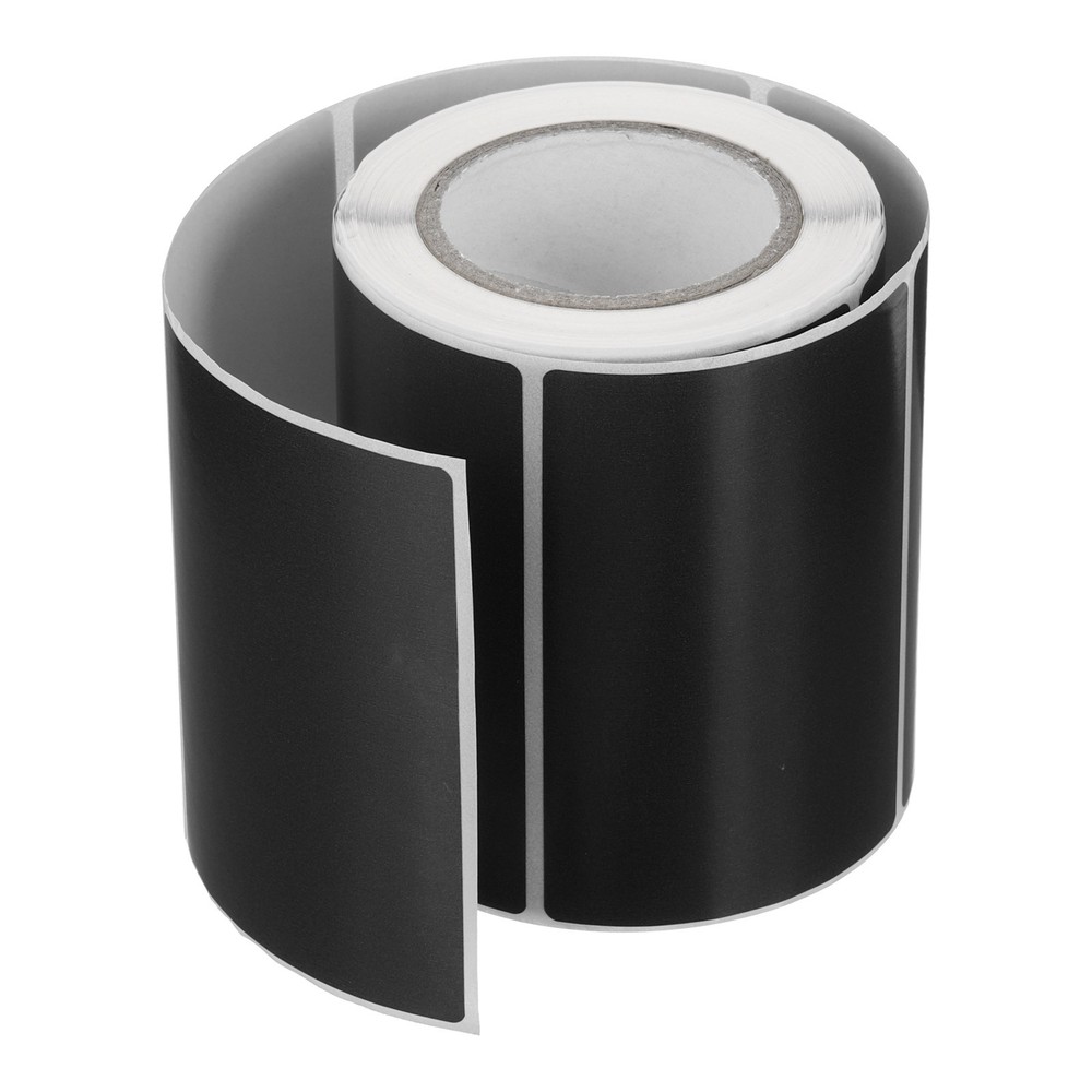 250 Per Roll 2×3″ Rectangle Inventory Color Coding Labels Black 1 Roll