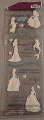 Disney PRINCESS Wish scrapbooking stickers New Actual Item Shown
