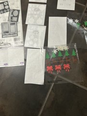 Sticker Lot Some VTG Holiday Christmas Stickopotamus F Meyer J Lee Memories