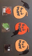 JACK-O-LANTERN Mix(24pc)Halloween •ComesW/Crows• Beware•Jack-O-Lantern•Pumpkin