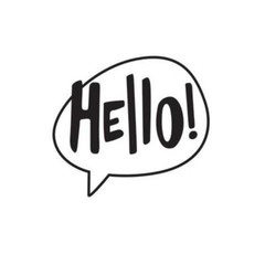 #274 Darice Embossing Folder Essentials » HELLO «30032601