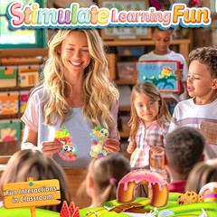 240 Pcs 3D Scratch and Sniff Reward Stickers for Kids & Classroom