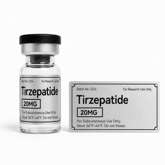 Customizable Silver Peptide Vial Labels for 3ml Vials- Set of 20 labels!