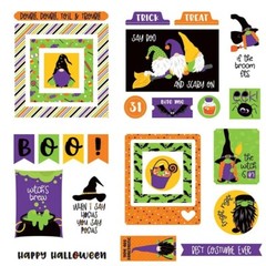 PhotoPlay Paper GNOME for HALLOWEEN Cardstock Ephemera Die Cuts 26 pcs