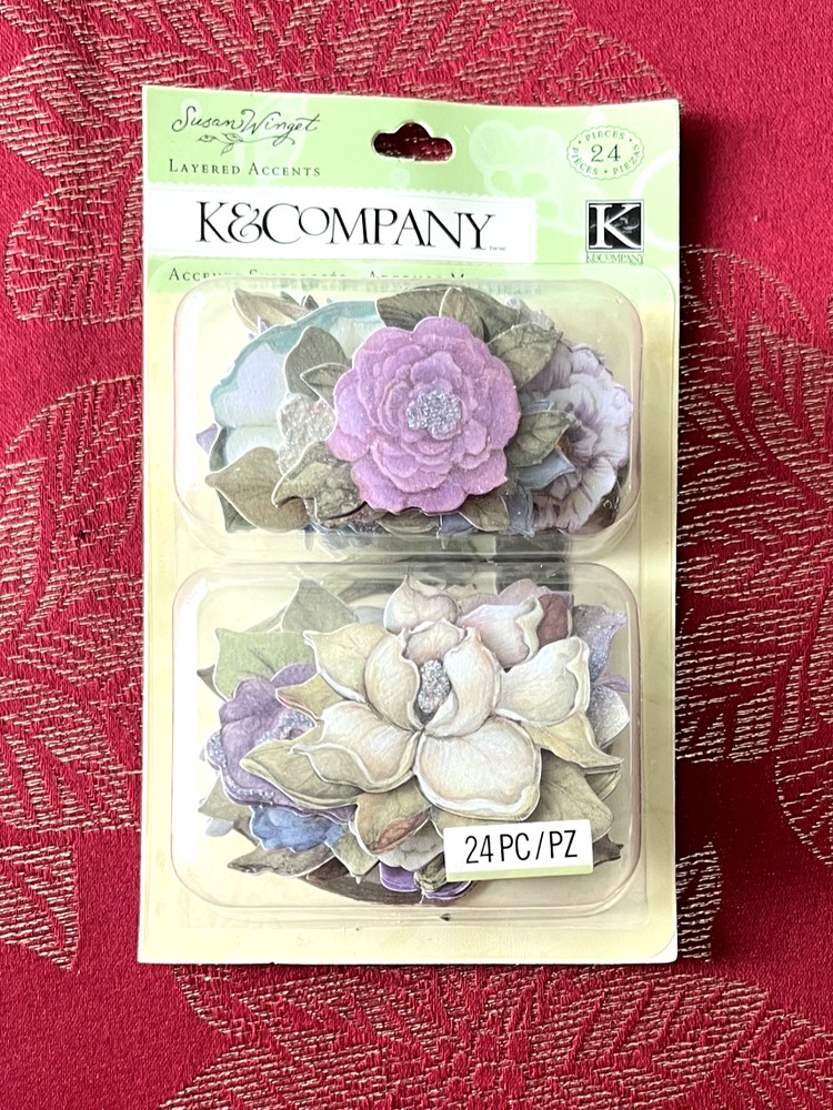 YOU CHOOSE – Rare & Beautiful Layered Accents by K & Company Flowers Butterflies