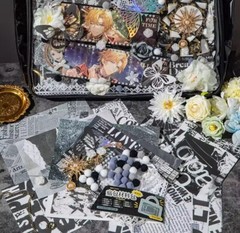 NEW Steampunk Victorian Gothic Style Itabag Lace Decoration Set For DIY Itabag
