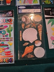 Lot Tropical Travel Stickers Scrapbook Die Cuts Unopened 8 Packs