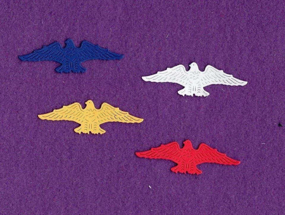 MARINES EAGLE military USA die cuts scrapbook cards