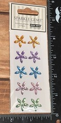 Hero Arts Sparkle Gems Adhesive Flower Embellishments 10 Pieces Acid-Free CH141