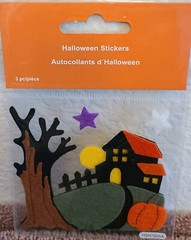 4 Packs Felt Stickers 4 Crafts, School, Parties Ghost, Spider – Halloween #65