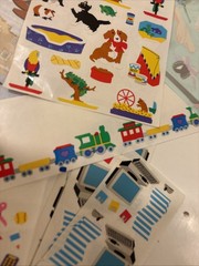 Mrs. Grossman’s Stickers Turkey Ballet Wedding Texas Computer Vtg Lot (a38