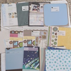 Creative Memories 12×12 Scrapbooking Paper & Embellishment Sheets Lot