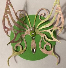 LARGE BUTTERFLY Pre-Made Die-Cuts (3pc)Victorian•Rhinestone•Filagree •Garden•Bug