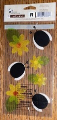 Jolees Vellum Lady Bugs Daisy Flowers LadyBugs Spring Daisies Scrapbook Stickers