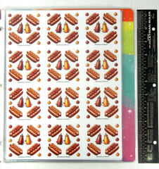 Food & Drink Sticker Binder Full Of Stickers