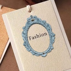 100 Pcs Vintage Decorative Frame Stickers for Scrapbooking, Planners & Crafts
