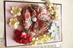 RED GRAY & CREAM – 17 Flowers & Roses 5 Tones 5 Styles PAPER & SILK 20-70mm VA1