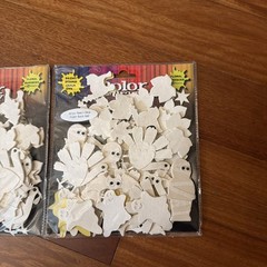 Color Me Crazy Foam Ghost Halloween Bat Mummy Stickers Two Pack Lot New 120 Pcs