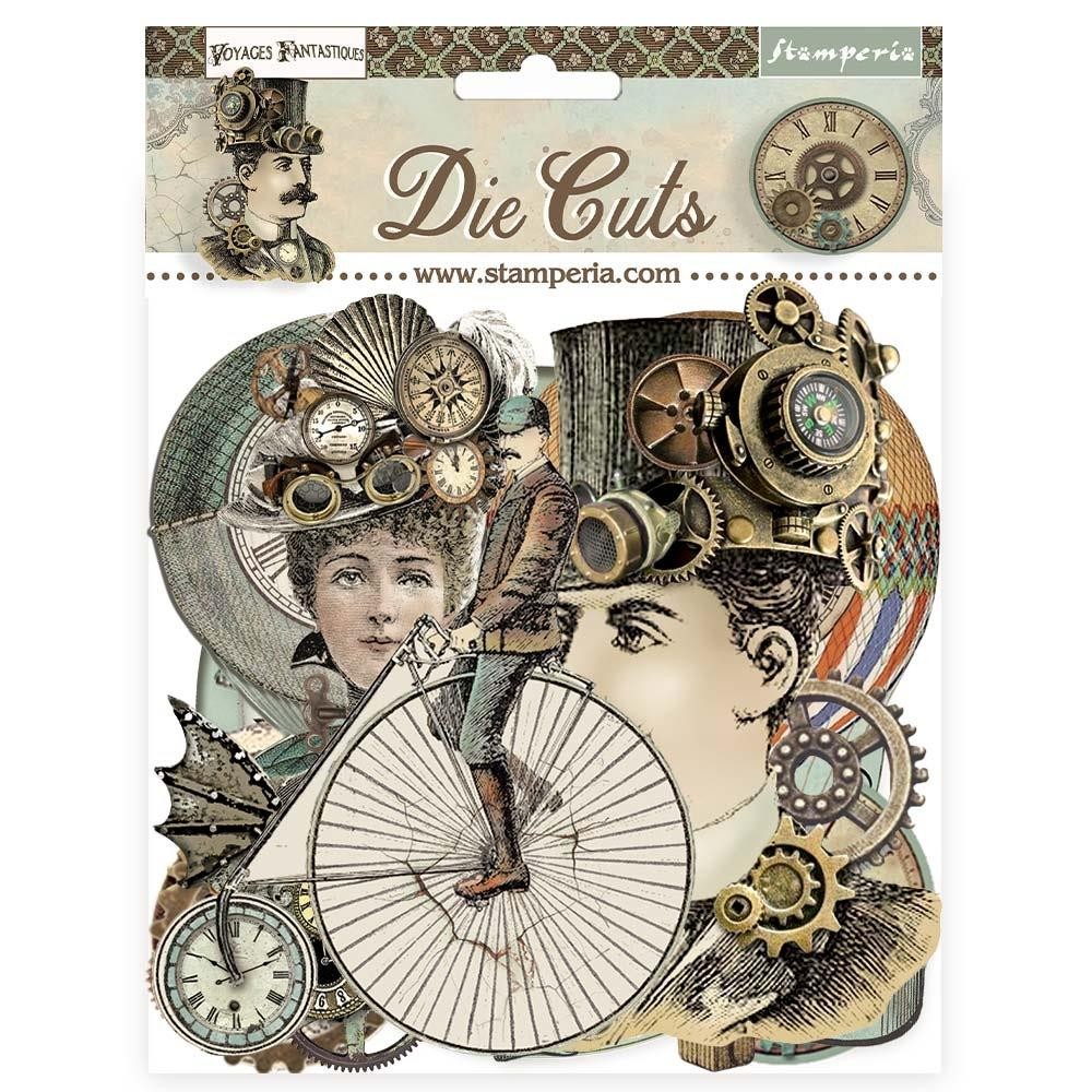 Stamperia Die-Cuts – Voyages Fantastiques, DFLDC91