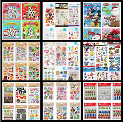 4199+ STICKERS EPIC STICKER LOT BY POPULAR BRANDS – BOYS GIRLS TEACHERS TEENS