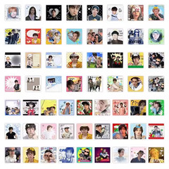 CORTIS GRAFFITI SQUARE STICKERS MARTIN JAMES JUHOON SEONGHYEON KEONHO KPOP L28