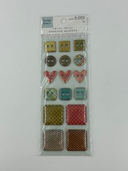 Heidi Grace Daydream Epoxy Adhesive Accents 16 Pcs