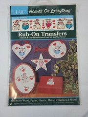 Plaid Rub On Transfers «Country Critters» Lot of 3 No. 57047 Cow Sayings