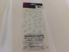 Scrapbooking Stickers Sticko Small Bumble Bee Repeats Yellow Black Bees Wings