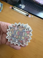 Sticker Addict Vinyl Stickers Multicolor, Planner, Scrapbooking, Die-Cut