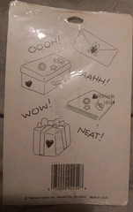 Vintage 1990 Hallmark «Special Stickers» Sheet-Scratch Off To Reveal Your Phobia