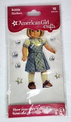 American Girl Crafts Bubble Stickers Kaya Kit JLY Gardening 2010 3 Packs New