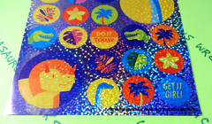 Dinosaurs Sticker Sheet Prismatic
