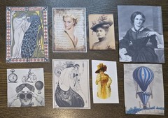 Junk Journal Kit Vintage Style Paper Stickers Tags Tickets Images Ephemera Craft