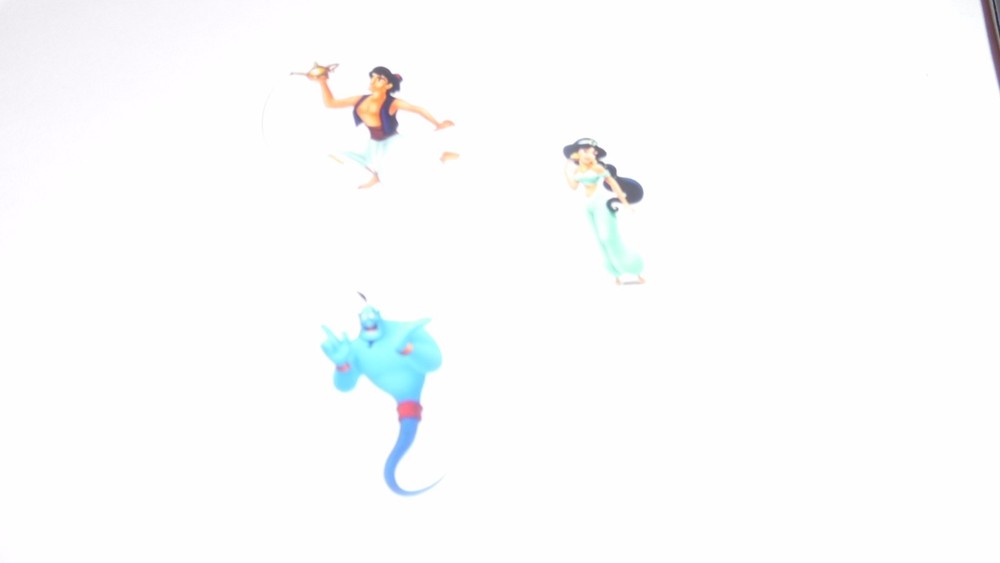 Pre Cut One Inch Bottle CARTOON ALADDIN Free Shipping