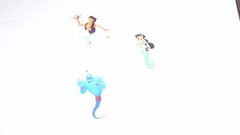 Pre Cut One Inch Bottle CARTOON ALADDIN Free Shipping