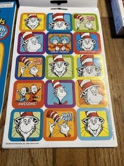 Dr. Seuss – Sticker Book – 490Stickers – 2Foil Sheet – 8 Sheets Total NEW